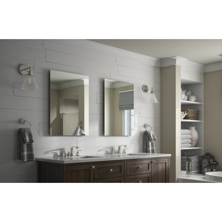 Frameless Bathroom Mirror Large Semis Online